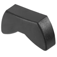 Endstück für Fahrradschiene 2007, schwarz