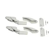 Endstück komplett für Thule Roof-Rack, grau