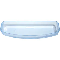 Etagere, transparent blau, 37 cm, 6 cm