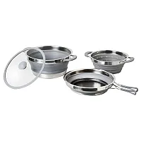 Faltbares Topfset Volcano Pasta Al Volo, ø 24 cm -