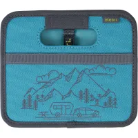 Faltbox meori Mini, Azur Blue / Wohnwagen