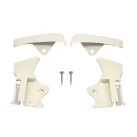 Frontblendenendkappen für TO 8000, creme-weiß