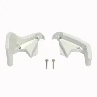 Frontblendenendkappen, Satz links und rechts für TO 6200, eloxiert