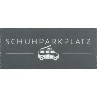 Fußmatte Schuhparkplatz, Campingbus