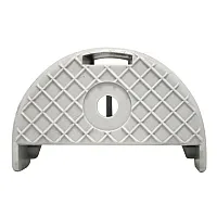 Fußstopfen für HTA 116 - grau