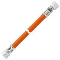 Gas-Hochdruckschlauchleitung 10 bar mit KST G 1/4 LH-ÜM x RVS 8 x 1500 SV