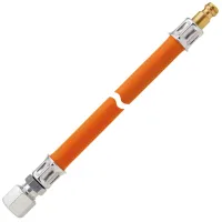 Gas-Mitteldruckschlauchleitung 10 bar RVS 8 x STN x 800