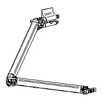 Gelenkarm 2,25 m rechts Thule 4200 / TO 4900 3 - 3,5 m -