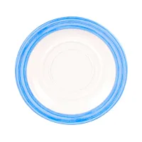 Geschirrserie Family Bistro, blau, Untertasse