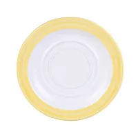 Geschirrserie Family Bistro, gelb, Untertasse