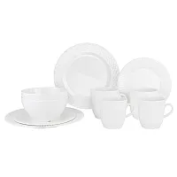 Geschirrset Royal Line - 16-tlg., weiß