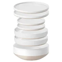 Geschirrset 6-in-1 Odette, weiß