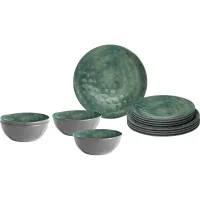 Geschirrset Venetian Sea Green, Geschirrset 12-tlg.