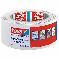 Gewebeband tesa Professional 4665 transparent - 25 x 48 mm