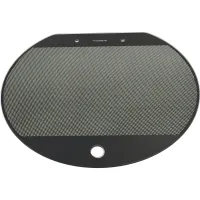 Glasabdeckung für Dometic-Rund-Spülbecken SNG 420, Beckendurchmesser 42 cm