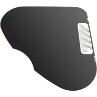 Glasabdeckung, schwarz für Thetford-Kocher Triangle Basic Line 330, rechts, Kochermaße 48 x 48 cm