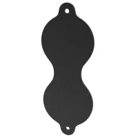 Haft-Buddy für nicht-magnetische Oberflächen, schwarz