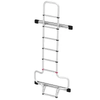 Heckleiter Deluxe DJ Ducato H3, silber, ab 2006