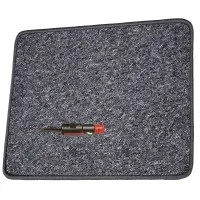Heizteppich 12 V/100 x 60 cm, anthrazit