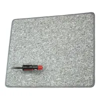Heizteppich 12 V/100 x 60 cm, grau