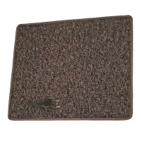 Heizteppich 230 V/100 x 60 cm, dunkelbraun