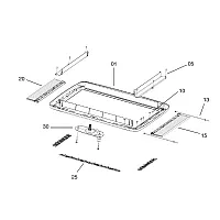 Innenrahmen komplett für Kurbelversion