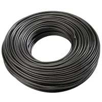 Kabelrolle 4 mm², schwarz