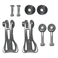 Klemmsystem - dunkelgrau mit silberenen Schrauben für Aircolite