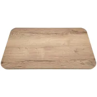 Leichtbau Tischplatte, braun, 90 cm