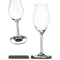Magnet-Kristallgläser - Champagnerglas 200 ml, 2er-Set