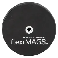 Magnet rund flexiMAGS, schwarz, 66 mm