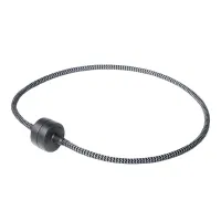 Magnetschnur reflektierend L, 45 cm schwarz