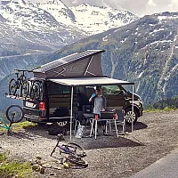 Markise Thule 4200, 2,6 x 2 m, Gehäuse anthrazit, Mystic-Grau -