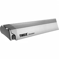 Markise TO 6300, 4,5 x 2,5 m, Gehäuse eloxiert, Saphir-Blau -