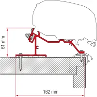 Markisenadapter Caravan Roof, 400 cm