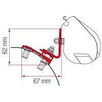 Markisenadapter Kit PSA für F35 Pro
