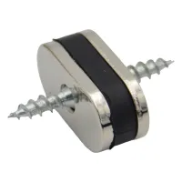 Möbelbeschlagsystem zum flächenbündigen Einbau, 20 mm