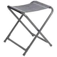 Möbelserie Aravel, dunkelgrau, Klapphocker