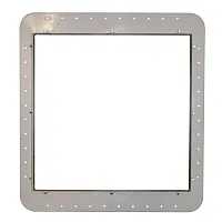 Montagerahmen - 25-42 mm, für Mini Heki, lichtgrau