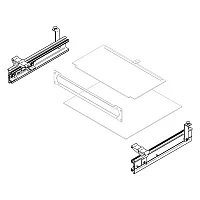 Montagerahmen Thule Slide-Out V19 Ducato 400 -