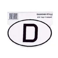 Nationalitäten-Schilder Deutschland, Standard