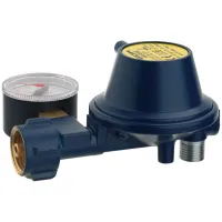 Niederdruckregler 0,8 kg/h, 30 mbar, KLF x G 1/4 LH-KN