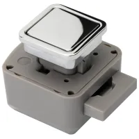 R-EVOLUTION Schließsystem eckig CV chrom glänzend, lose