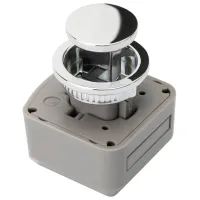 R-EVOLUTION Schließsystem rund chrom glänzend, lose