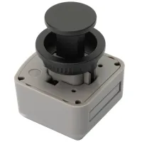 R-EVOLUTION Schließsystem rund schwarz matt, lose