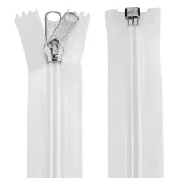 Reißverschluss für Zelte, weiß, 280 cm