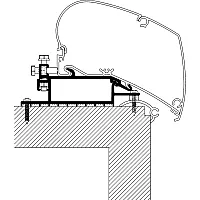 Rooftop-Adapter für TO Serie 6 und 9 -