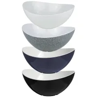 Salatschüssel, blau