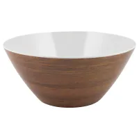 Salatschüssel in Holzoptik