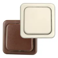 Schalter komplett, braun